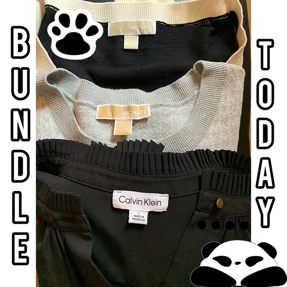 Michael Kors Black and White Cardigan - Picture 3 of 5